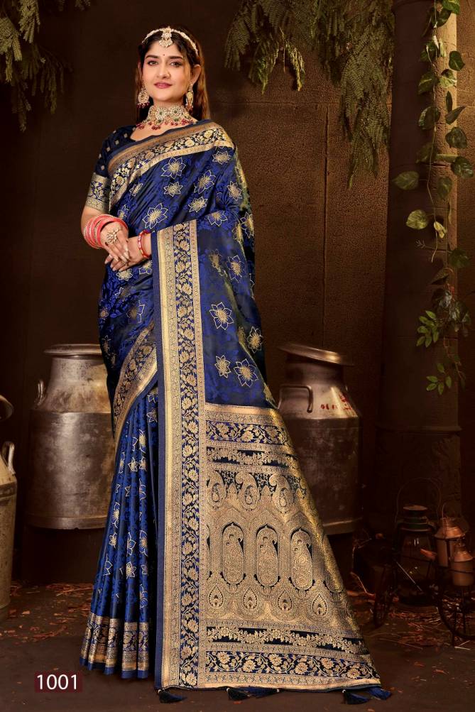 Royal Queen Vol 4 By Saroj Soft Satin Silk Designer Saree Wholesale Shop In Surat
